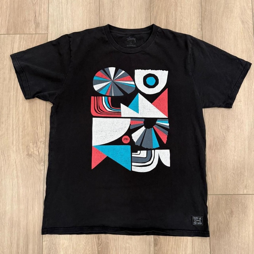 Stussy x Cody Hudson rare 2011 Spring Collection Geometric Artwork Size Large